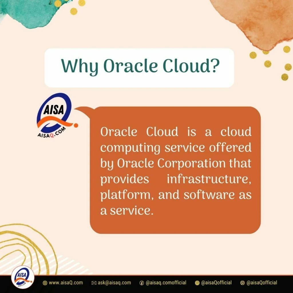 Why Oracle Cloud